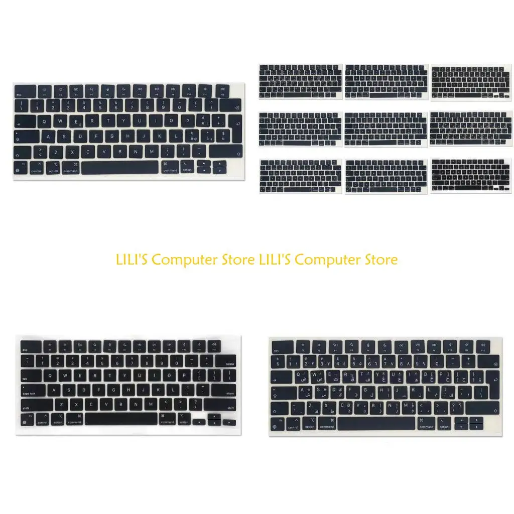 

A52B Black Keycaps Keycap Set with Scissor Clip Hinges for 13.6'' A2681