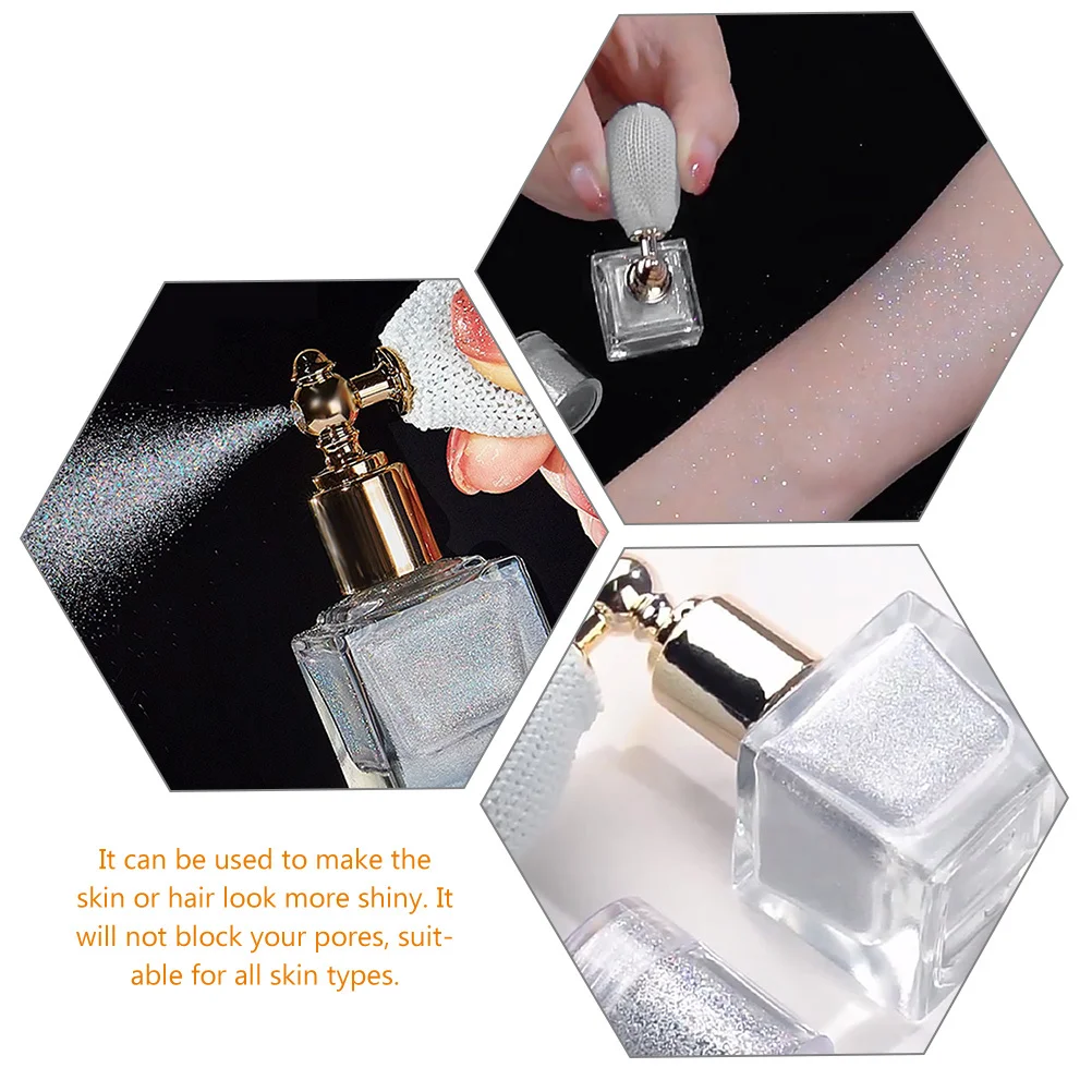 مستحضرات التجميل بريق رذاذ لامع مسحوق تمييز ماكياج ضباب لاستخدام مهرجان أداء مرحلة نادي بار #2