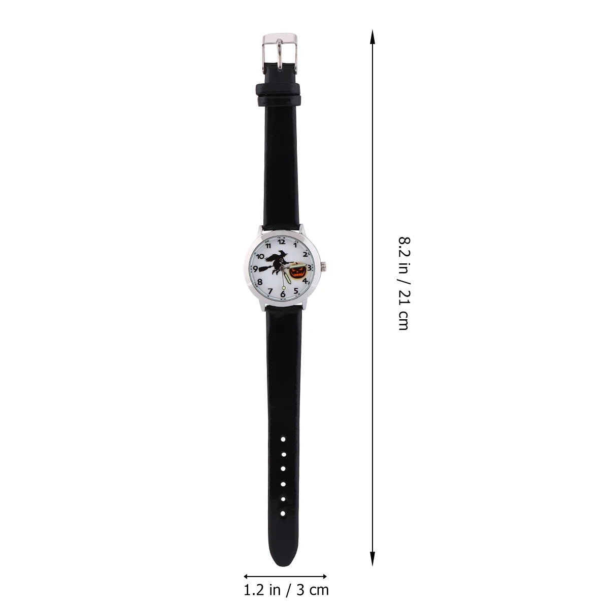 

Luminous Pointer Watch Watches Quartz Wristwatch Student Witch Pumpkin Halloween Durable Safe Precise Timekeeping Birthday
