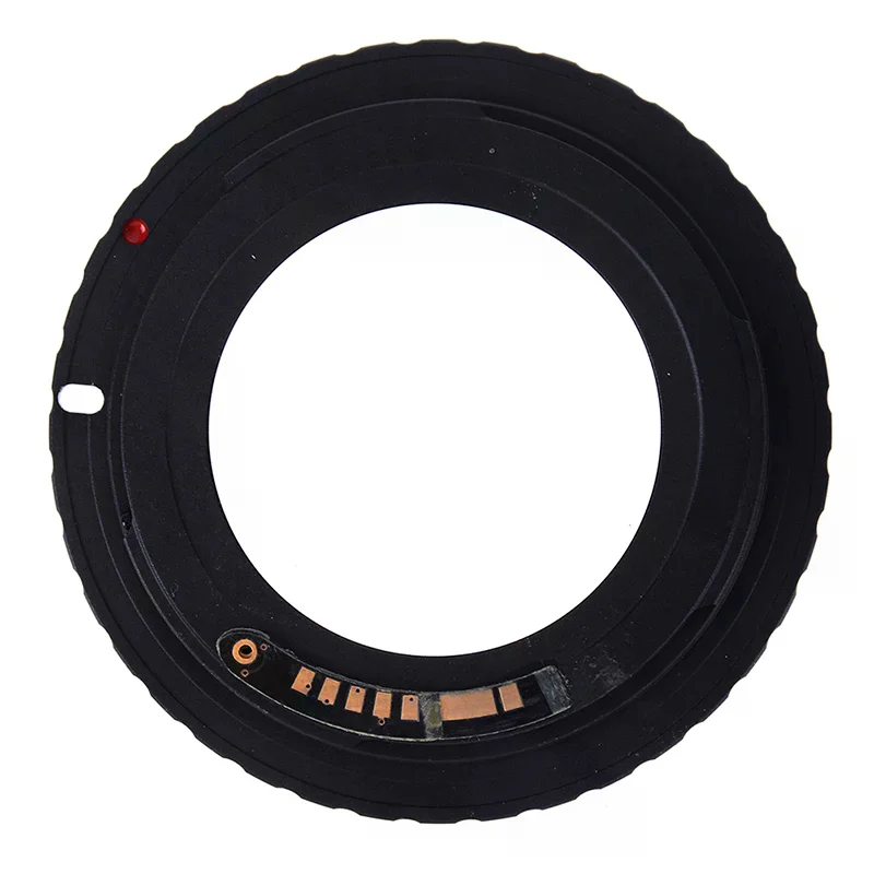 Aluminum M42 Screw Lens Adapter Ring for EOS EF Mount Compatible with AF III Confirm