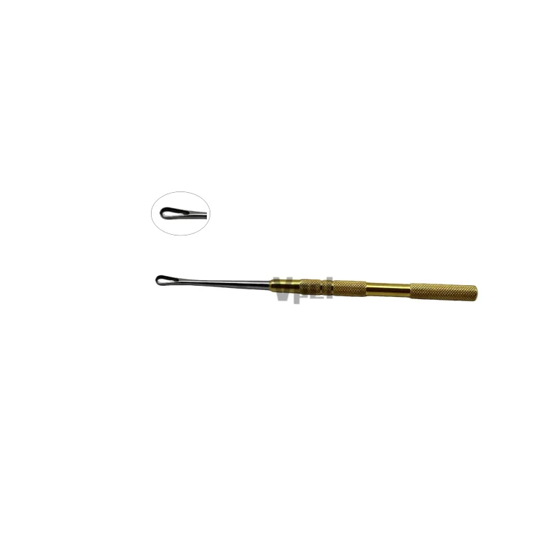 Single chicken heart embossing and peeling instrument for nasal surgery and minimally invasive procedures