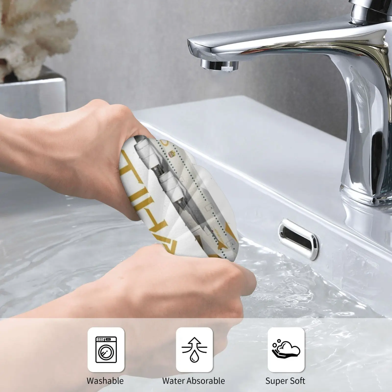 Illustration Of Etihad Airways Airbus A380 Bath Towel Beach Cushion Airbus A380 Airbus A380 A380 Airbus Etihad Airways