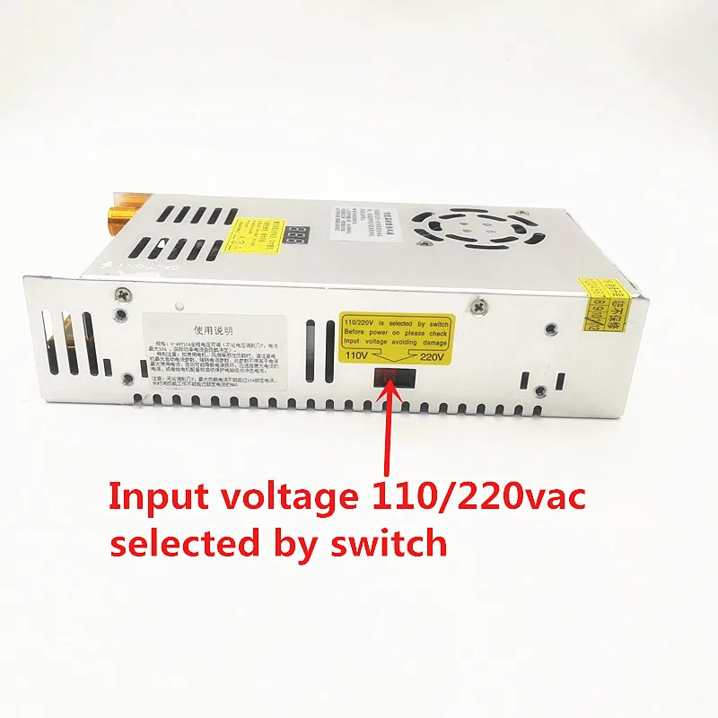 480 واط تحويل التيار الكهربائي الجهد كامل المدى قابل للتعديل تيار مستمر الناتج 0-36 فولت 15A SMPS مع شاشة ديجيتال HJS-480-0-36 #5