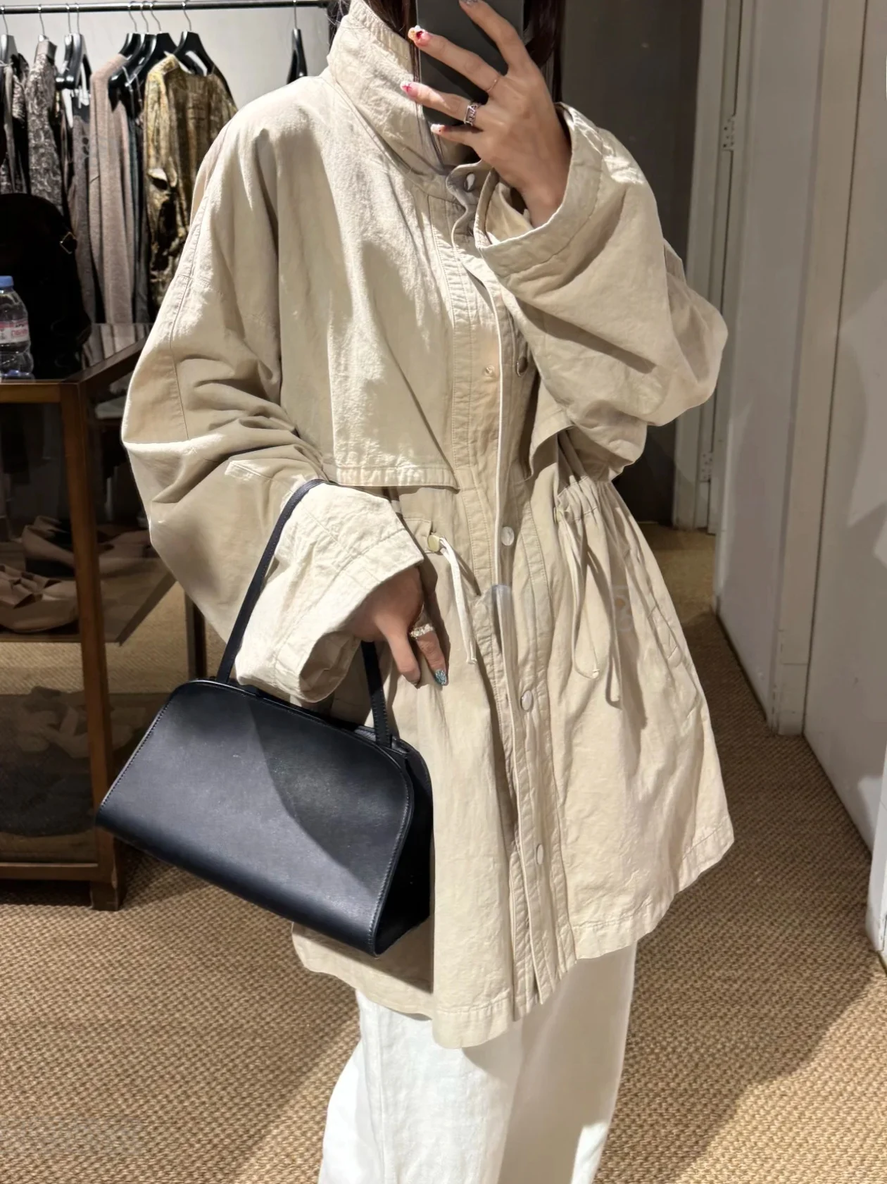 

Recommended High Version Row Wind Underarm Leather Handbag Commuter Universal oulder Handheld Tote Bag for Women