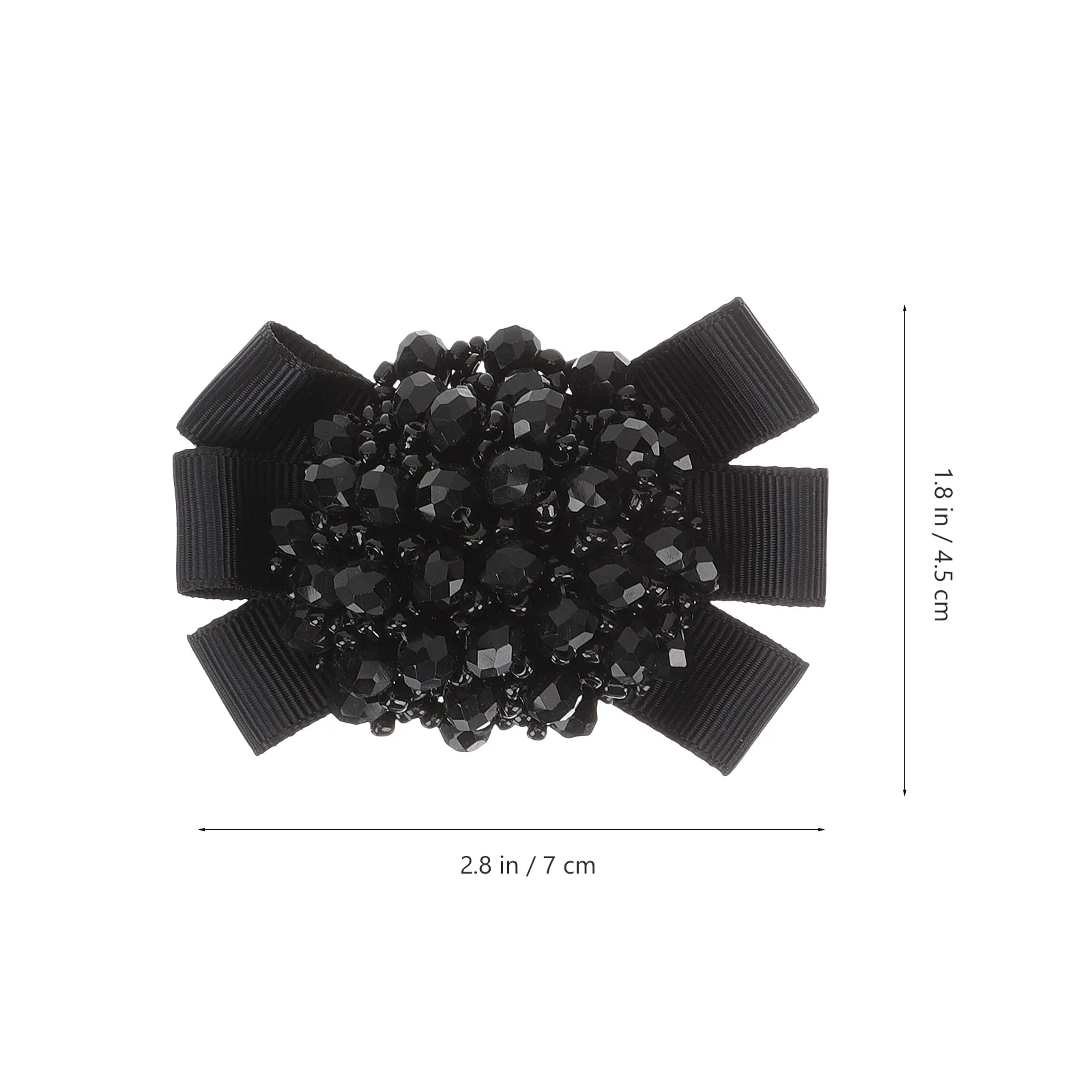 

1 Pair Bow Crystal Shoe Clips Silk Rhinestone Decorative Buckles For Women Wedding Party Pumps Flats Heels Accessories