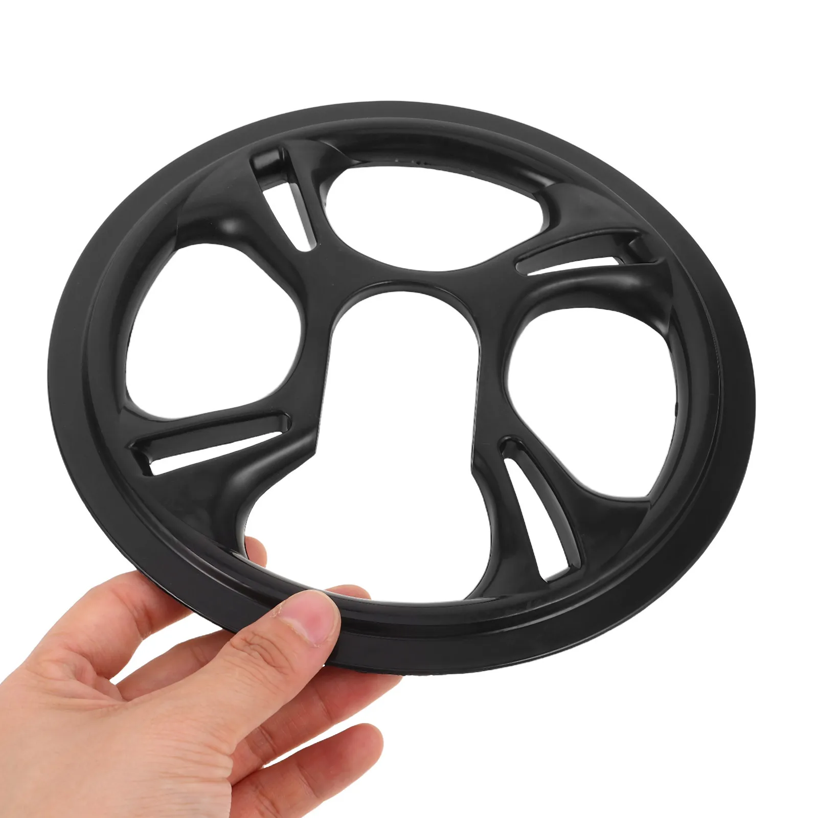 2Pcs Universal 5-Hole Bike Crankset Chainring Guard Cover 42 Teeth Protection for Fixed Gear Mountain Bicycle Chain Sprocket