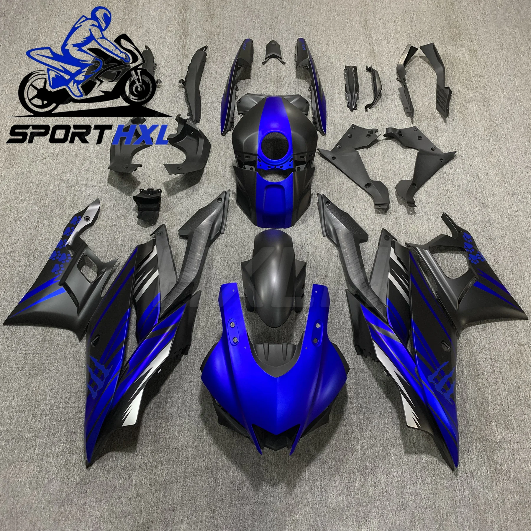 

For YAMAHA YZF-R3 2019-2024 Full fairing kit Fairing kit Bodywork fairing Bodywork fairing kit High Quality Customized ABS
