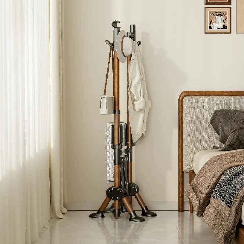 Shelves Metal Clothes Rack Wheel Hanger Entrance Standing Clothes Rack Drying Jacket Appendiabiti Da Terra Luxury Room Furniture