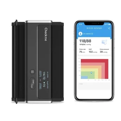 New Bluetooth & WiFi BP Machine with APP Wireless Upper Arm Blood Pressure Monitor ECG Sphygmomanometer Heart Rate Pulse