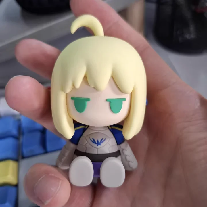 

Fate/Grand Order Saber Knight King Arthur Мини-фигурка Модель Fgo Fate Series Аниме Модель Игрушка Настольная Кукла Орнамент