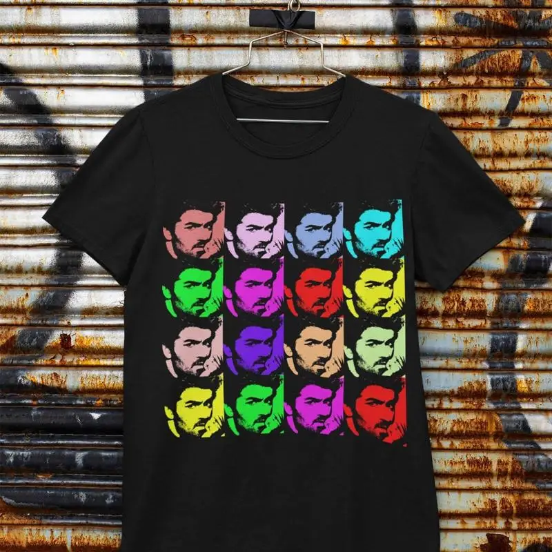 

Vintage Style Pop Art George Michael T Shirt For Fans