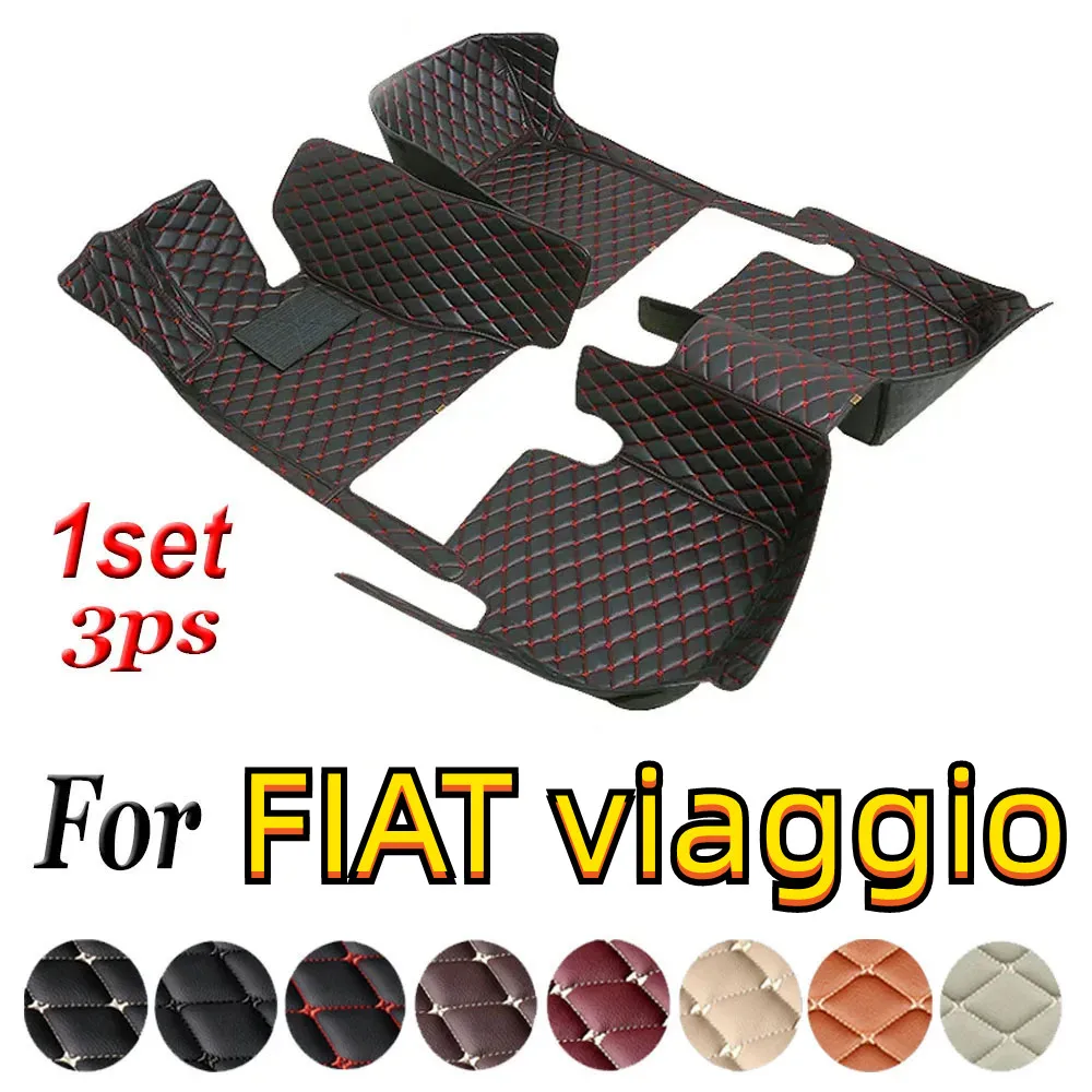 

Custom Car Floor Mat For FIAT viaggio 2012-2017 year Floor Mats Accessories Luxury Carpet Liner Waterproof Anti-Slip