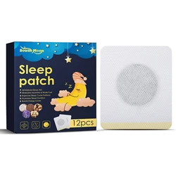 Sleep Patch Fast Sleepy Aid Natural Relieve Nighttime Dreaminess Stress Anxiety Improve Insomnia Brain Health Care plaster 12pcs