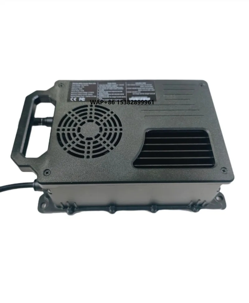 Waterproof 3300W 16S  48V 57.6V 58.4V 50A Electric Vehicle Lithium Lifepo4 Battery Charger EU Plug for Lithium Lead Acid Battery