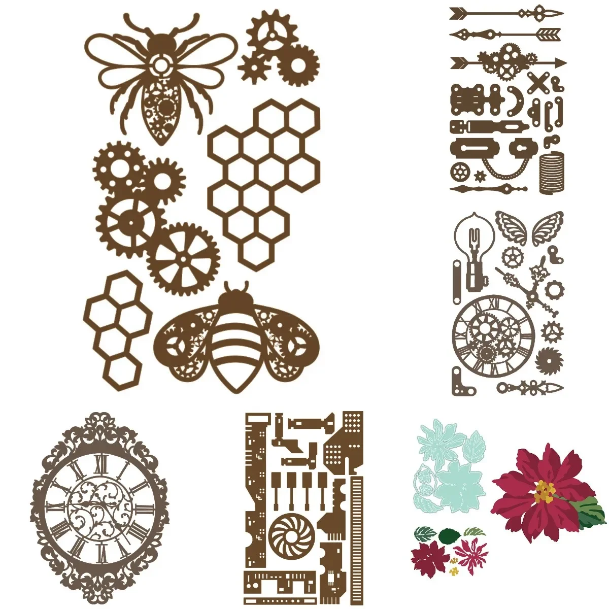 Clearance Sale Steampunk Vintage 2026 New Metal Cutting Dies For DIY Scrapbooking Crafts Maker Photo Album Template Handmade