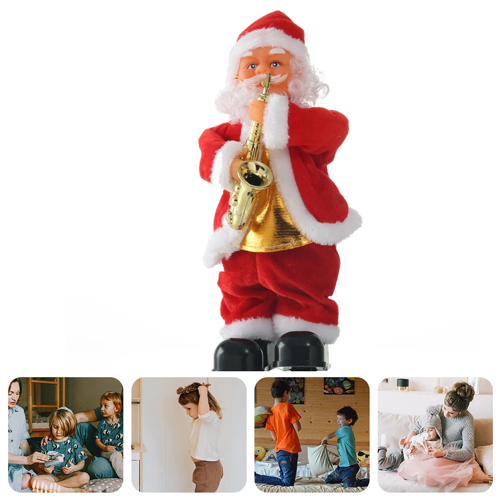 

Santa Musical Toy Decorations Claus Christmas Dolls Moving Toys Children's Childrens