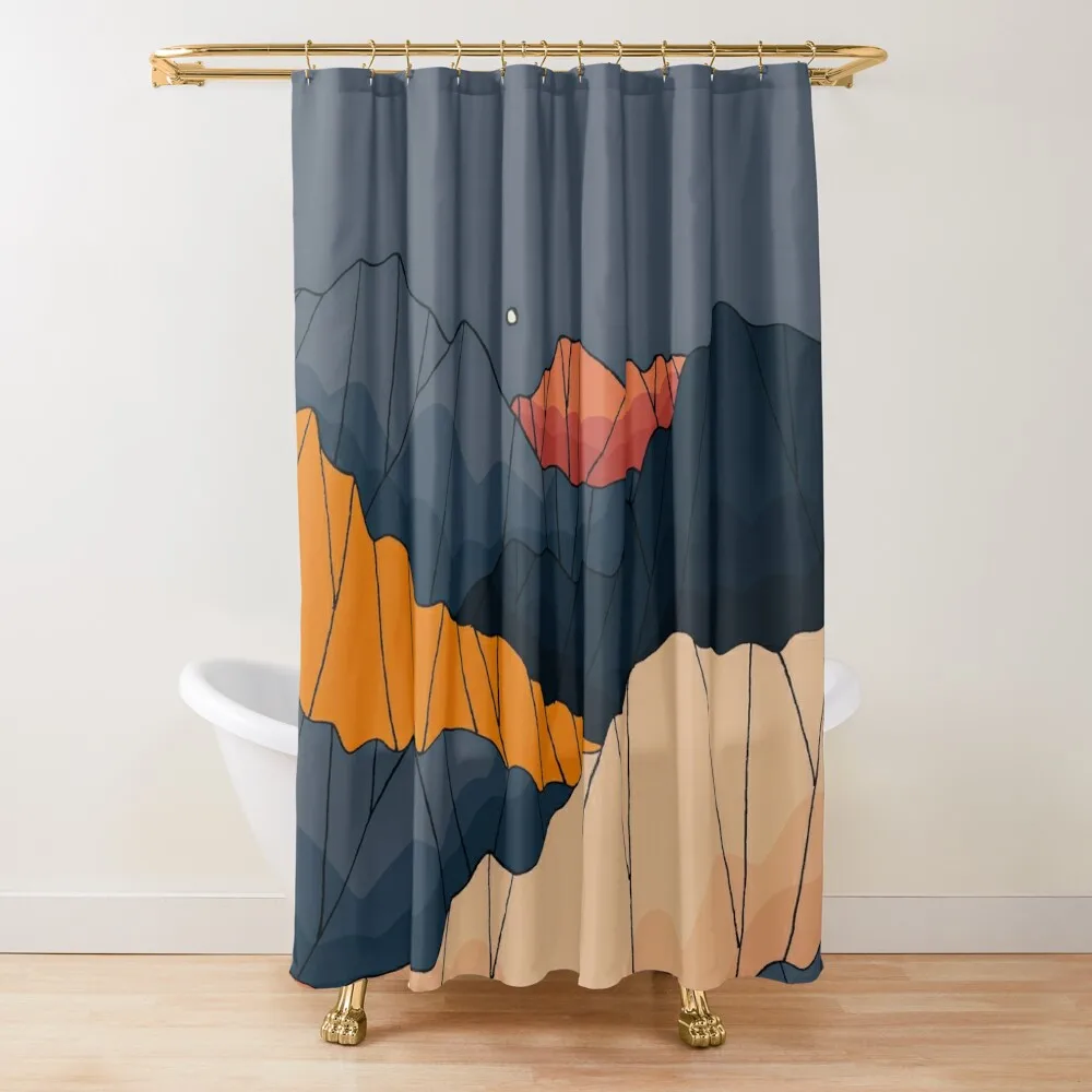 

A dark blue sky Shower Curtain Funny Shower Bathroom Accessory Bathroom And Shower Products Curtain