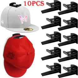 10pcs Self Adhesive Baseball Caps Hooks Wall Mount Hats Organizer Holders for Door Wall Closet Storage Hanger No Drilling