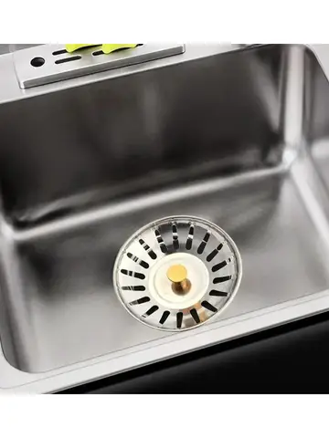 2pcs Kitchen Sink Strainer Stopper Waste Plug Sink Filter Filtre Sink Strainer Filter Floor Drain Kitchen Tools