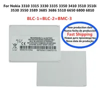 BLC-2 BLC2 Battery For Nokia 3310 3315 3330 3335 3350 3410 3510 3510i 3550 3589 3685 3686 5510 6650 6800 6810 Phone 1200mAh