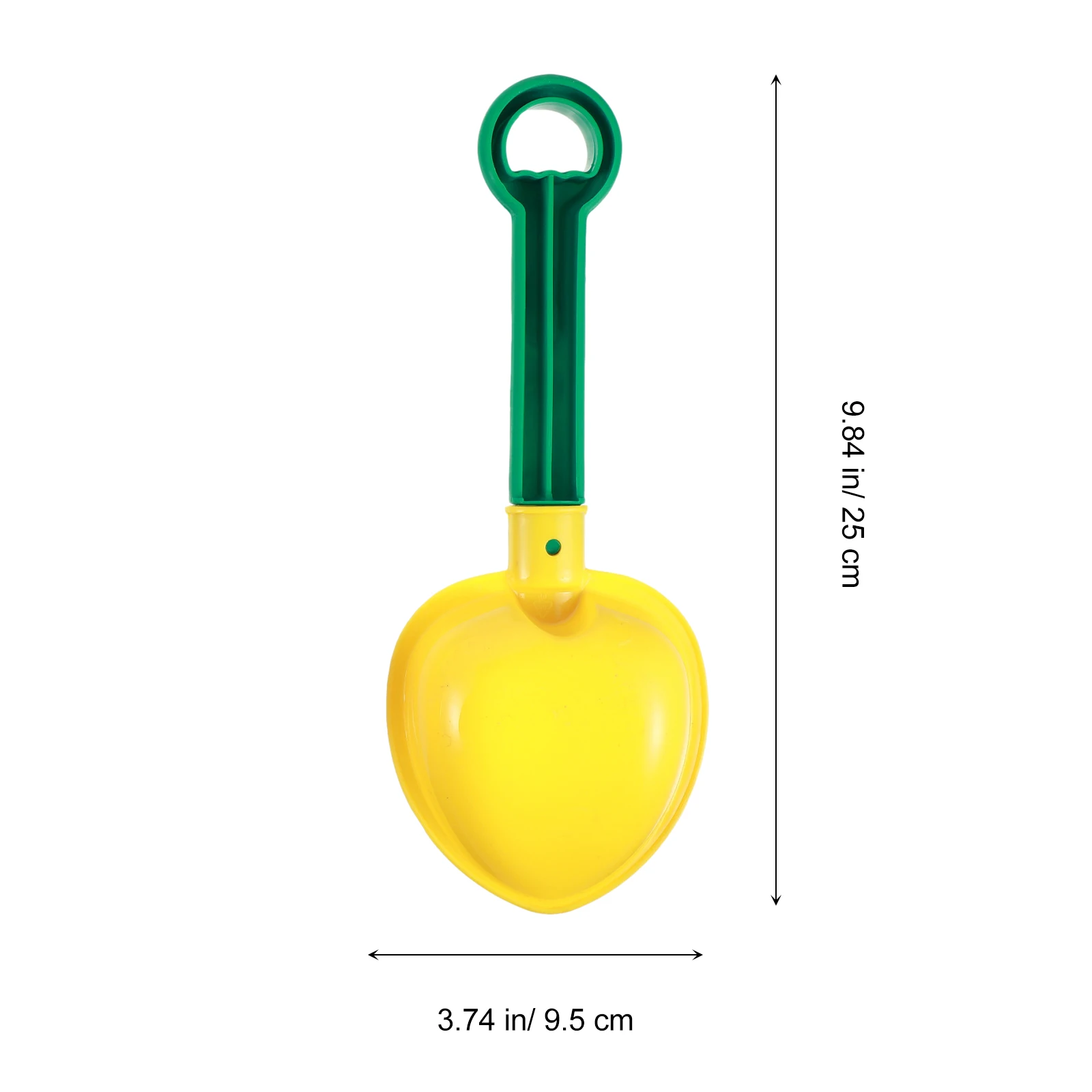 3 PCS Toy Plastic Shovel Toys Kids Sand Scoop Playing Beach Plaything for Dredging Digging Child