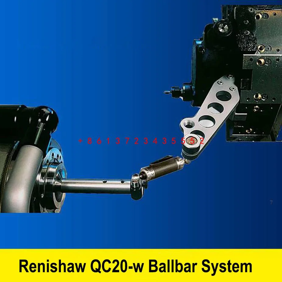 Renishaw QC20-w ballbar wireless Bluetooth machine tool roundness detection reverse intermittent servo