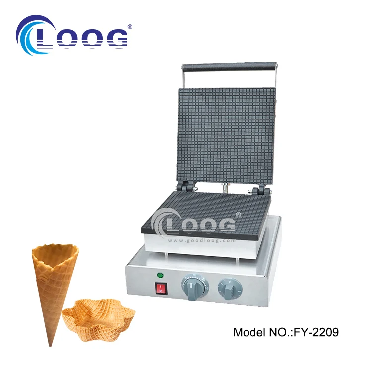 

New Products Electric Ice Cream Cone Baker Machine Commercial Stroopwafels Maker Machine