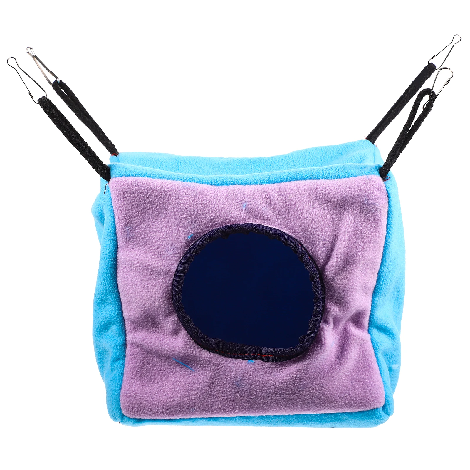

Cotton Warm Hanging Hammock for Guinea Hamster Bed Pet Cage Accessory Safe Durable High-Class Small Pets Winter Cozy