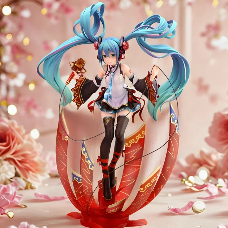 

Hatsune Miku Figure Figma Anime animation surrounding Model Ornament Miku Beautiful Girl Doll Toy Birthday Present