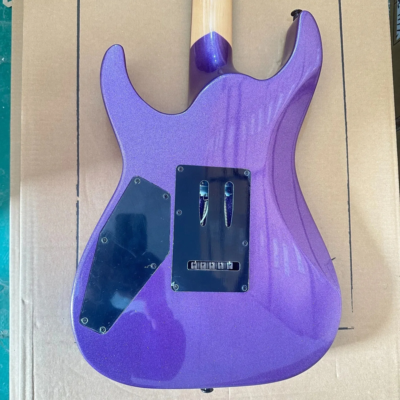 2026 new Purple Kirk Hammett Ouija Guitar 6 String HH Pickup