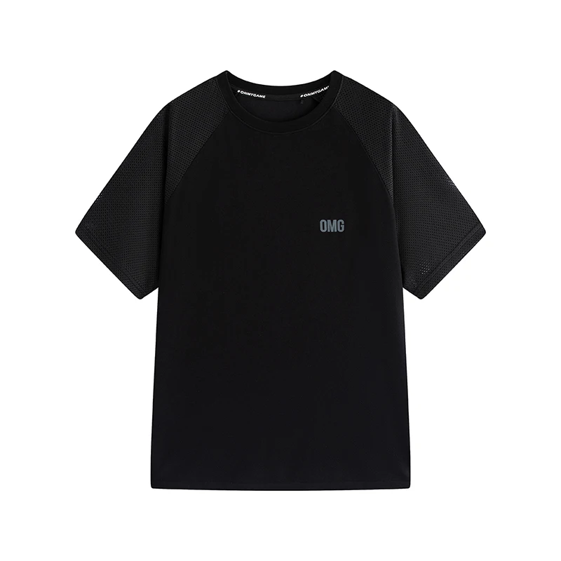 DROZENO Short-sleeved Sports Cool Style Cool Breathable Men's Summer Fitness Clothes Training Thin