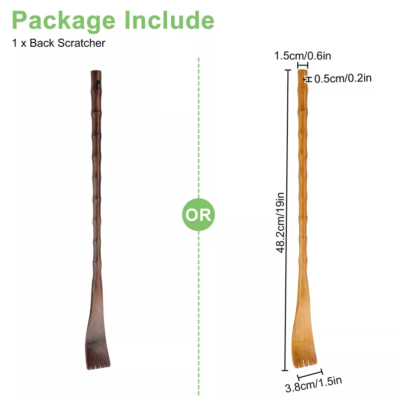 Back Scratching Rake HouseholdWooden Body Massage Health Products 19