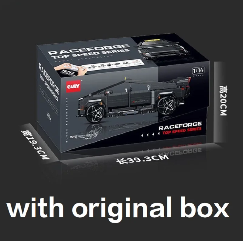 

With Original Box Cyberpunk Pickup Car Building blocks Model Toy Off-road Vehicles Car Model Kids Toys Christmas Gifts