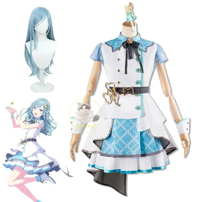 مشروع Sekai المرحلة الملونة! الفذ. المزيد من أزياء القفز Kiritani Haruka Hanasato Minori Momoi Airi Hinomori Shizuku التأثيرية؛ 6'x،