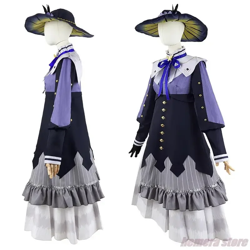 Game pjsk yoisaki Kanade lolita dress cosplay costume Halloween outfits women dress project Sekai anime suit