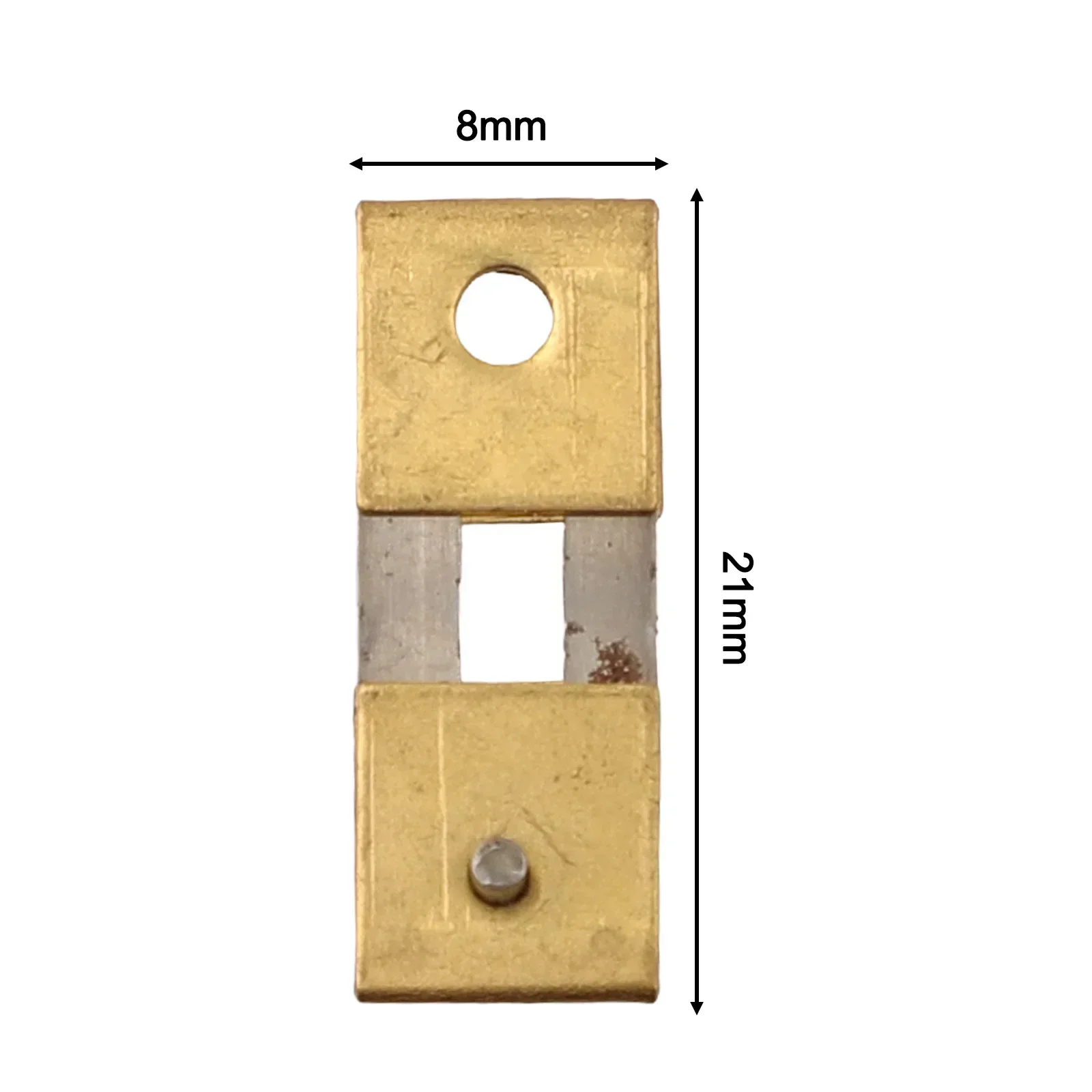 Pieza de repuesto de hoja de péndulo de resorte oscilante para relojes mecánicos, componente de Metal para reparación de movimiento de reloj antiguo y Vintage