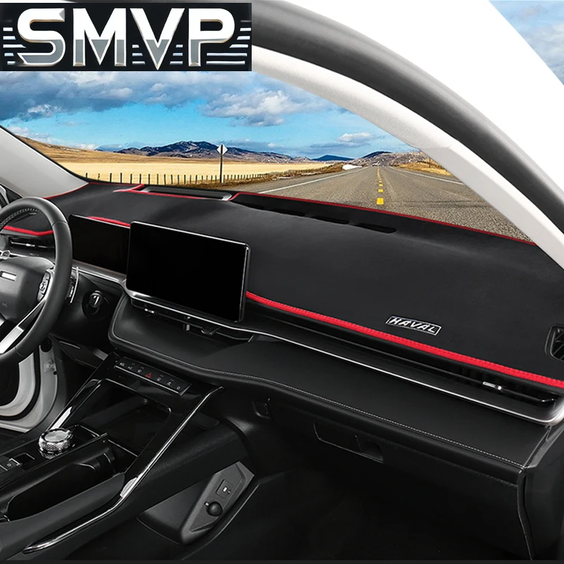 

Fit For Car Styling Dash Mat GWM Haval Hover H6 3th 2021 Dashmat Dashboard Cover Sun Shade Dash Board Cover Carpet Auto Accessor