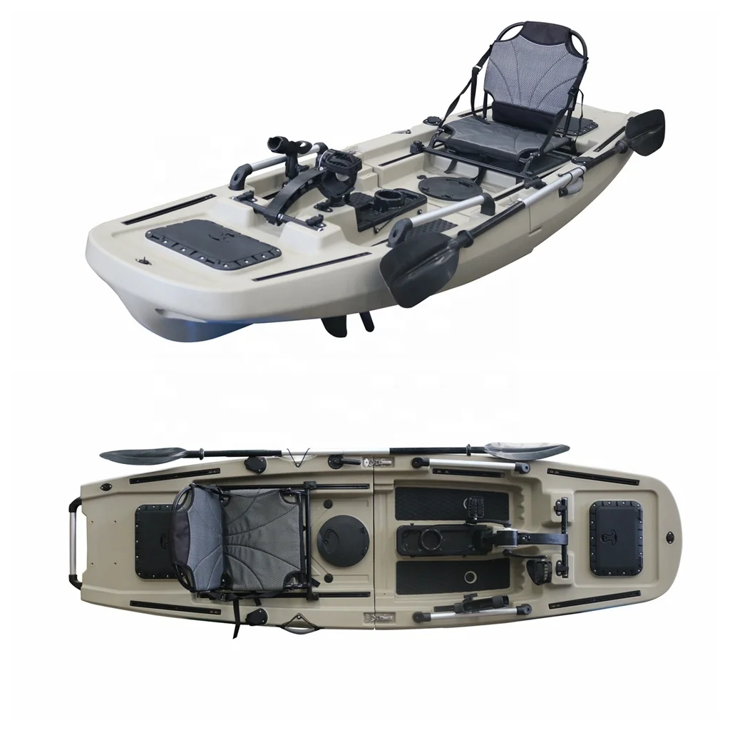 Person Fishing Pedal Kayak Vicking Fishing Amusement New Customized Color Leisure Product Wholesale Sit On Top 14.5 FT 2 3 Years