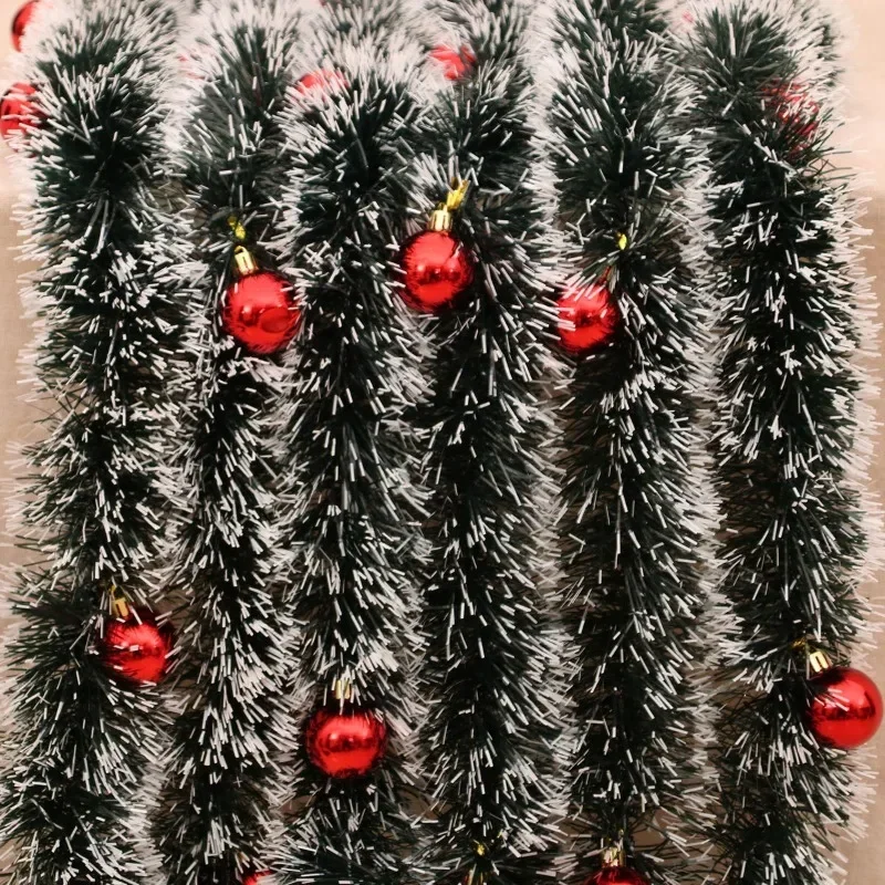 クリスマスティンセルリボンストリップグリッターガーランドリー - Tinsel Garland Decoration のレビューと価格