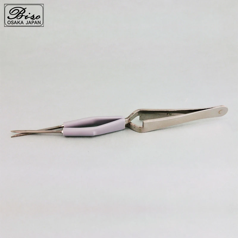 Japanese Biso High-temperature Self-Locking Tweezers 180mm Precision PCB Tools Jewelry Making Picking Tweezer for Platinum