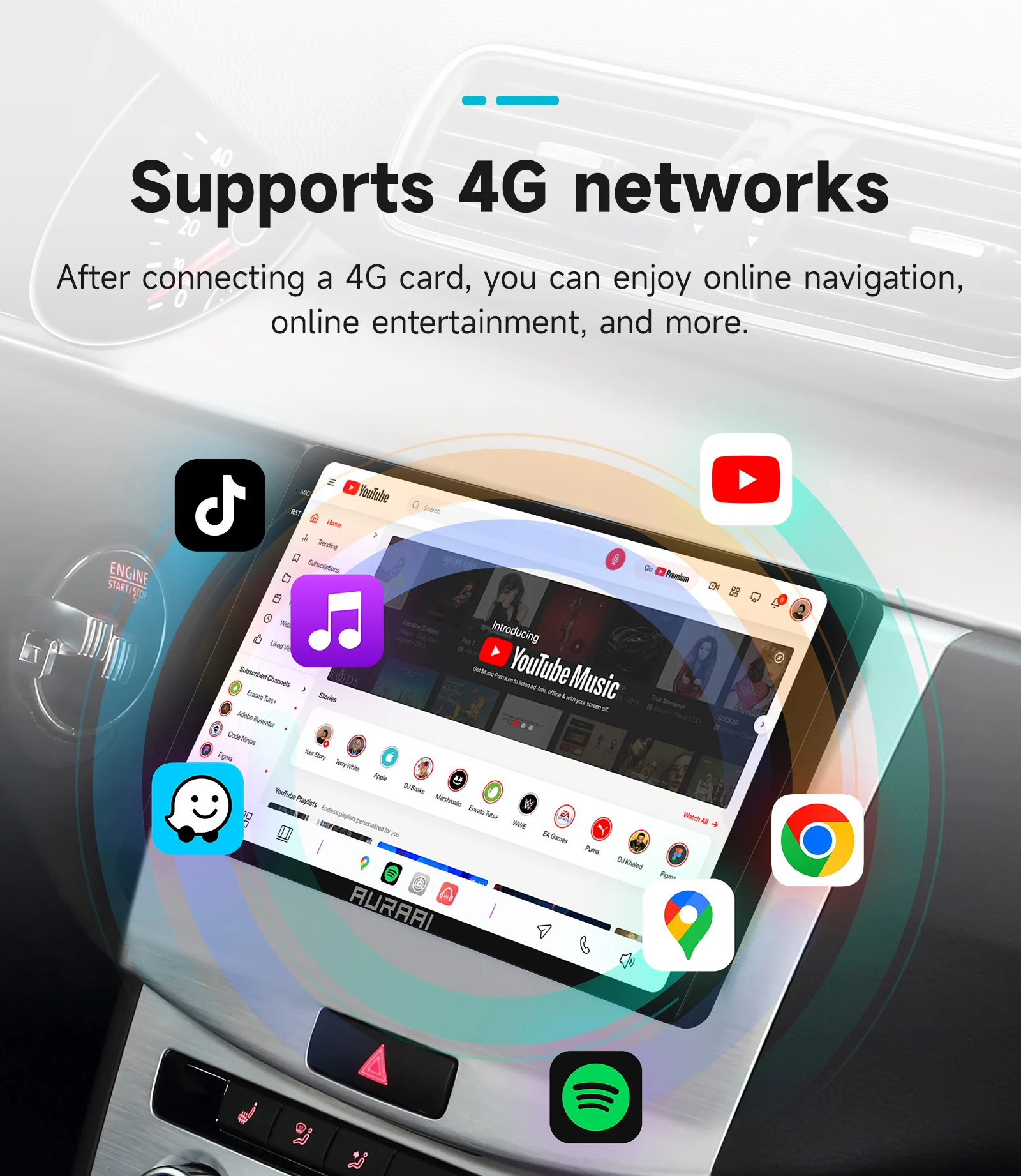 Hizpo 2K Bildschirm Kabelloses Android Auto für Lexus IS250 IS300 IS200 IS220 IS350 2005 - 2012 Auto-Infotainment-Player 3D HD Stereo – Detail 26
