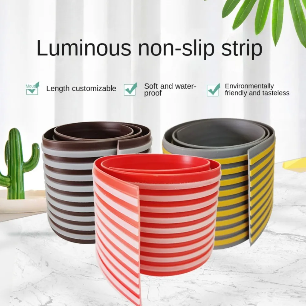 1M Anti-Slip Strips Safety Shower Treads Stickers Bathtub Non Slip Stairs Step Appliques Anti Skid Tape for Shower Tub Floor