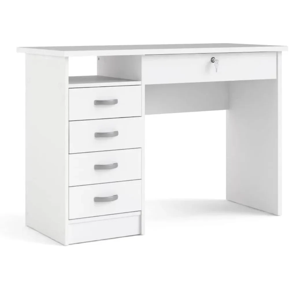 office Desk with 5 Drawers