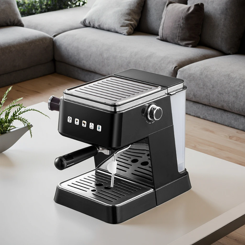 

High Quality Italian Coffee Machine Semi-Automatic Smart Coffee Machine Home Professional Touch Screen Electric Espresso Machine