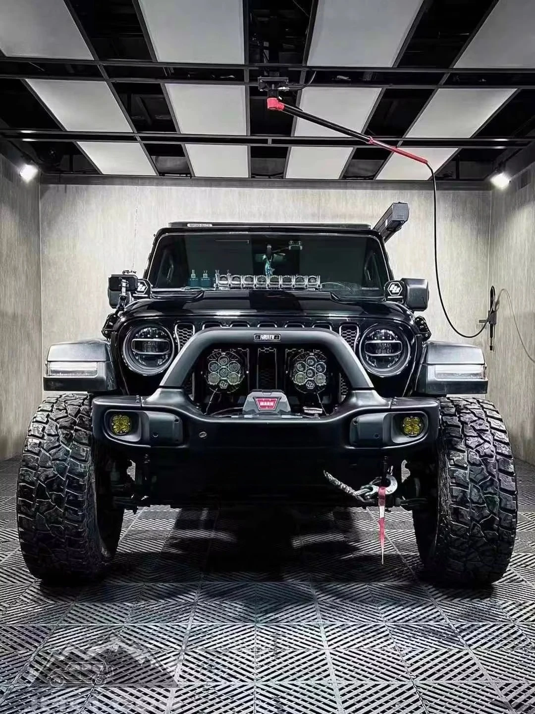 Gobison New Style Auto Body System  4x4 Auto Accessories Front Bumper for Jeep Wrangler JL JT