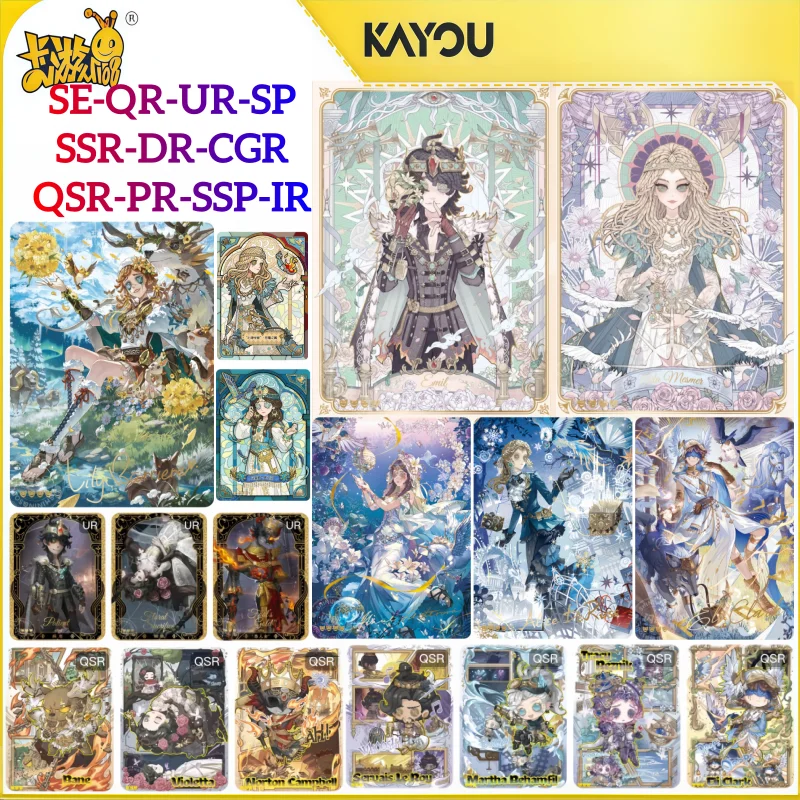 Flash Soul Identity V Essence Ver.4 CGR PR SE SP SSP DR IR QR UR Prophet Toy Merchant SSP UR Air Force Single Trading Cards Game