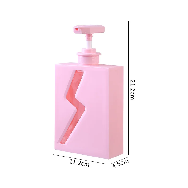 Dispensador de jabón para baño, soporte para loción recargable suave, dispensador de champú, soporte de Gel de ducha elegante para baño, inodoro y cocina