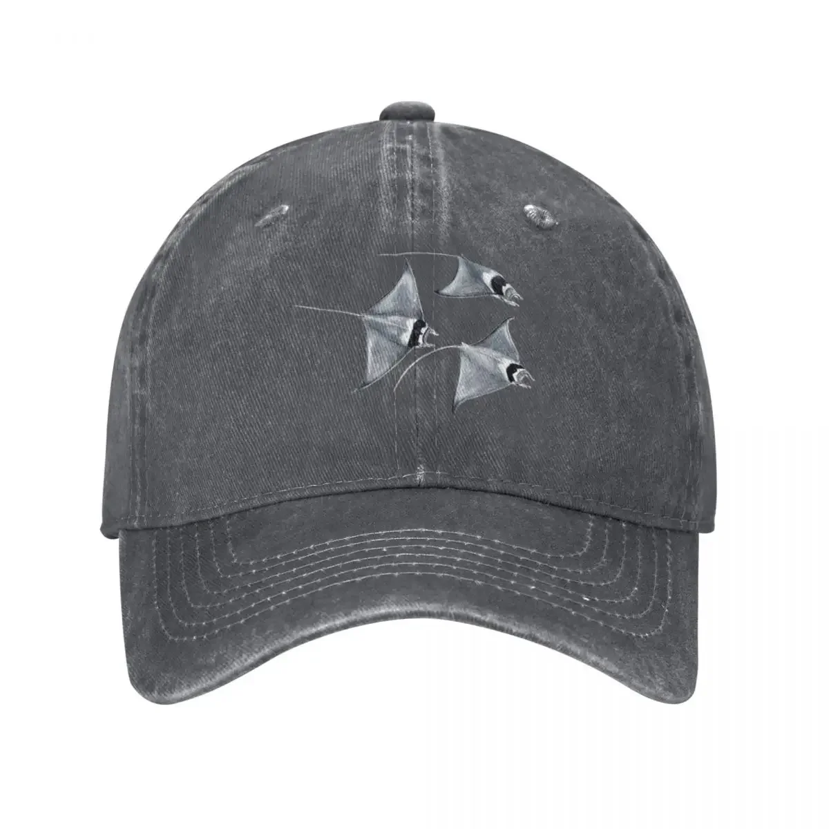 Devil fish - Manta ray (Mobula mobular) Baseball Cap Sports Cap Golf Wear Men Women's