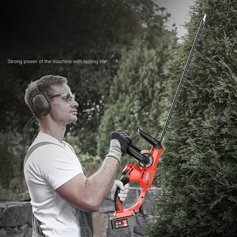 DLX Electric Hedge Trimmer - Rechargeable Tea Tree Pruner for Tea and Garden Greening