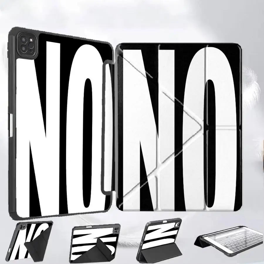 

White No Pattern Tablet Case For iPad Air 4 5 M3 M2 M4 11inch Mini 6 7 Pro 2025 Pro 11th 10th 9th 8th 7th 12.9inch Holder Cover